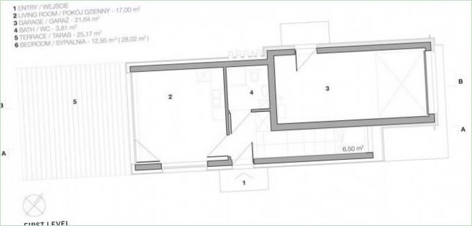 Un projet de maison flexible en Pologne