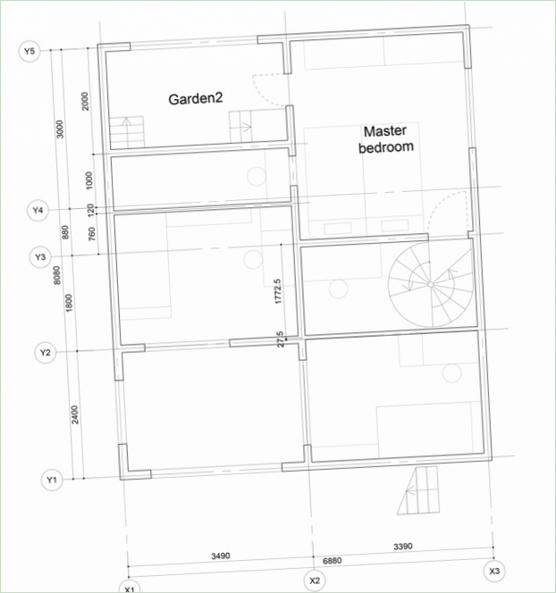 Schémas du plan d'étage de Yokohama