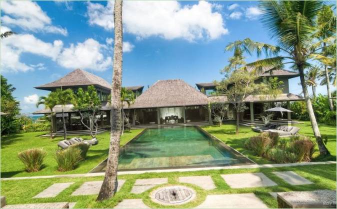 Aménagement paysager d'une villa à Bali