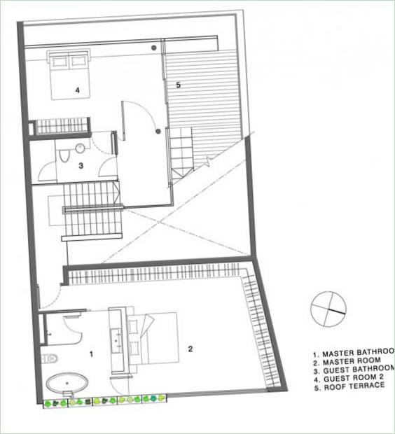 Plans d'étage de Maximum Garden House