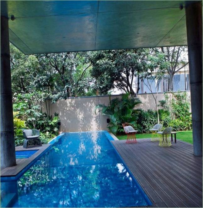 La piscine de The Booke House par Khosla Associates