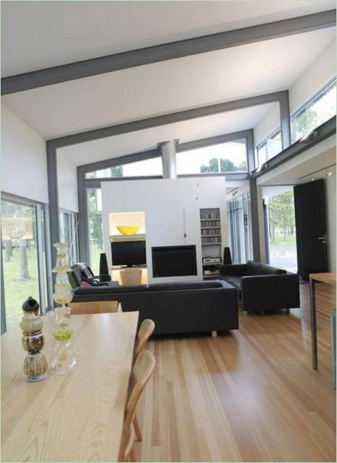 Design intérieur de la maison Bark en Nouvelle-Zélande