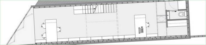 Plan d'aménagement des pièces du rez-de-chaussée