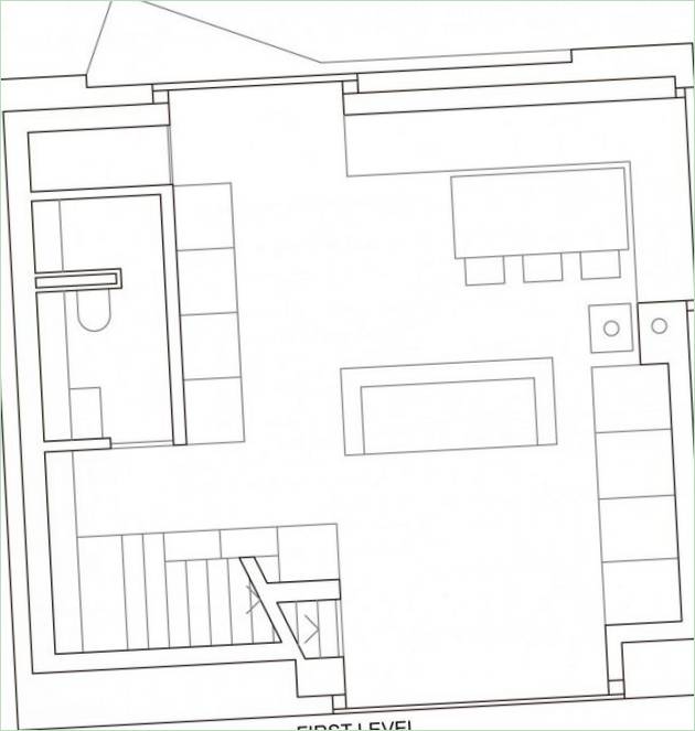 Plans d'étage d'une maison de campagne en Suisse