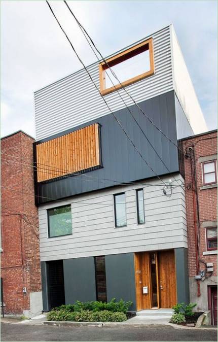 Intérieur d'une maison privée urbaine