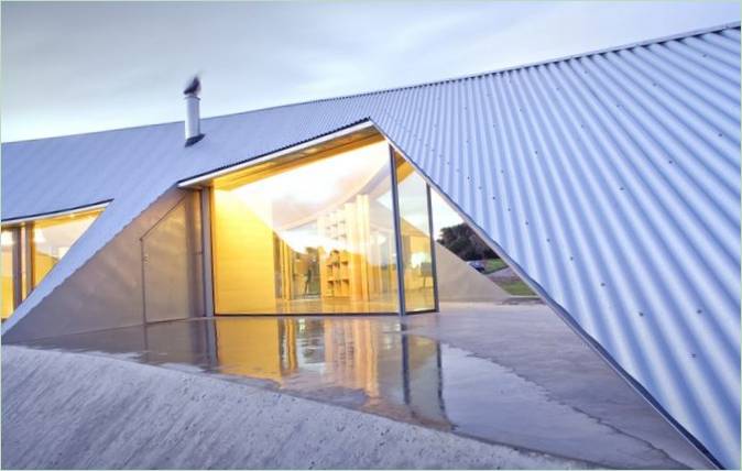 Villa Croft futuriste par James Stockwell Architects en Australie