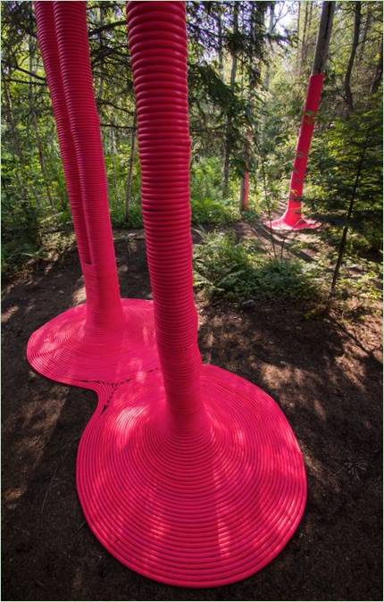 L'installation Pink Punch de Nick Croft et Michaela McLeod