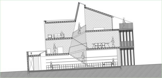 Plan de la maison Peter Van Impe