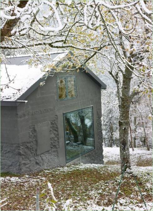 Conception d'une maison de campagne en Suisse