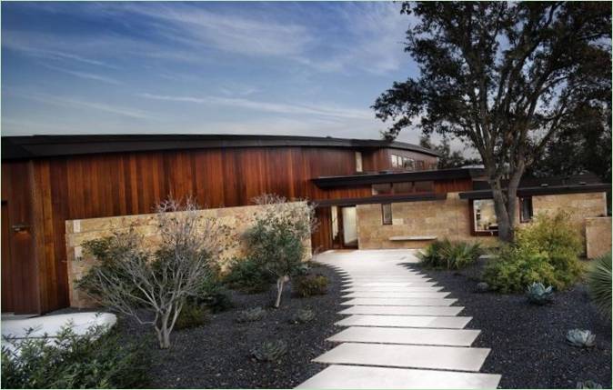 L'extérieur de la résidence privée Tree House