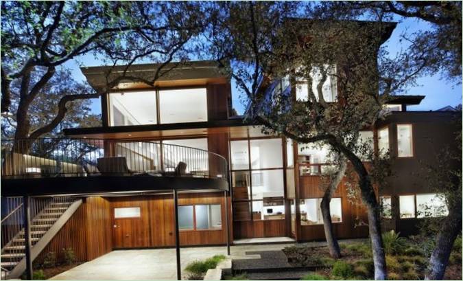 Extérieur de la résidence privée Tree House