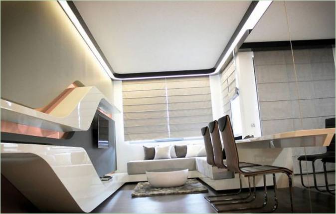 Le design intérieur luxueux de Home 07 en Bulgarie