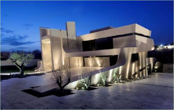 Conception architecturale moderne pour une résidence privée