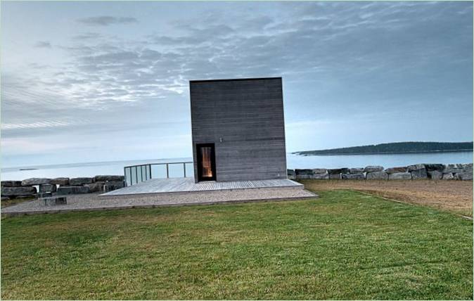 Le chalet Cliff sur la côte de la Nouvelle-Écosse