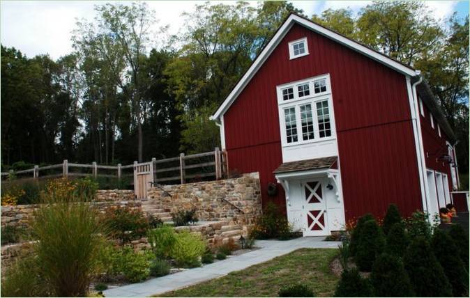 American Barn Remodel : Une maison de vacances