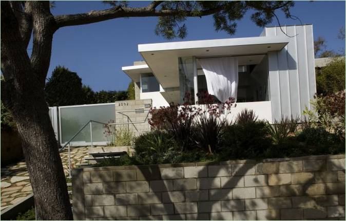 L'extérieur d'une maison moderne
