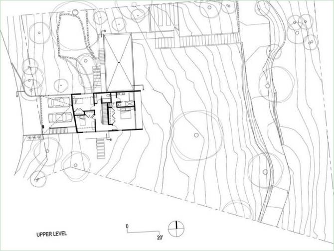 Plan du rez-de-chaussée du San Anselmo