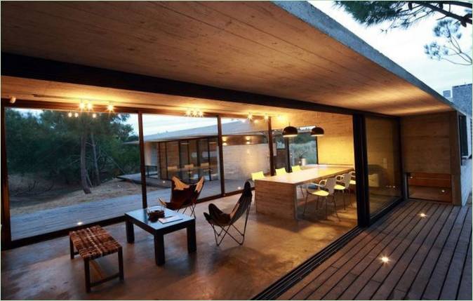 Projet de conception d'une maison par BAK Architects à Buenos Aires, Argentine