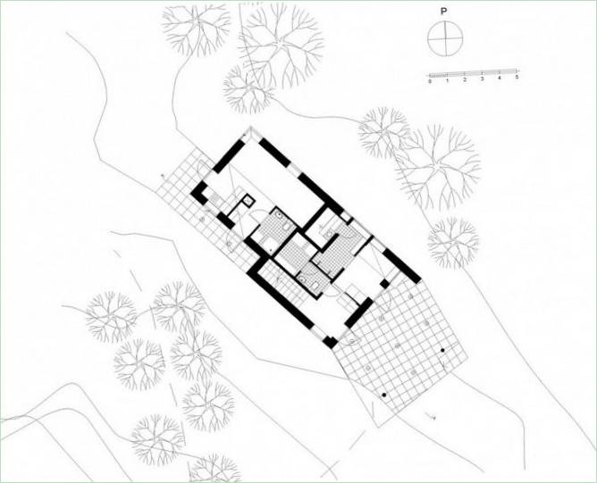 Plan d'étage de la maison M-M