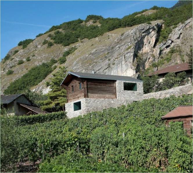 Conception de la maison de campagne Hermanier en Suisse