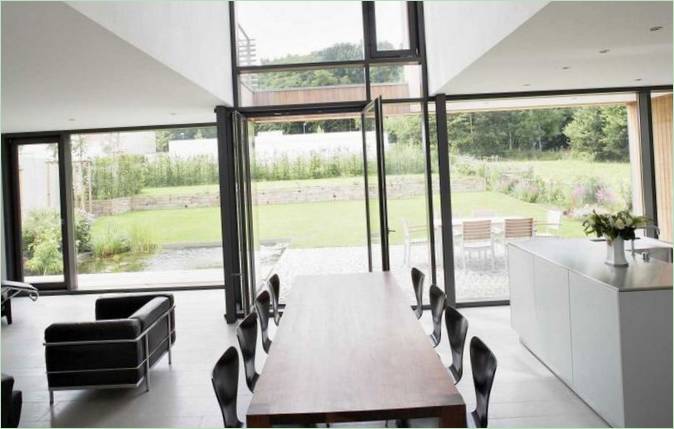 Aménagement intérieur de la salle à manger