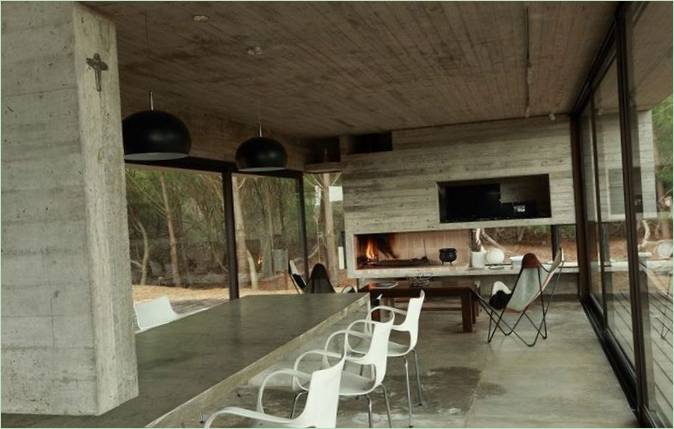 Projet de conception d'une maison par BAK Architects à Buenos Aires, Argentine
