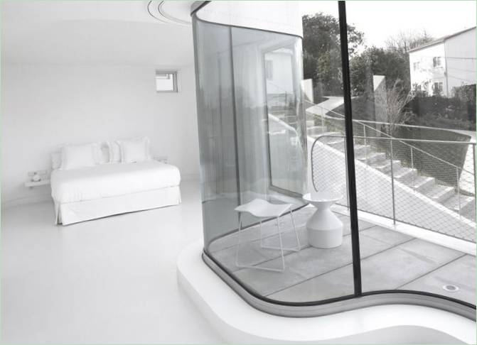 Style minimaliste - projet Casa V de Dosis, La Coruña, Espagne