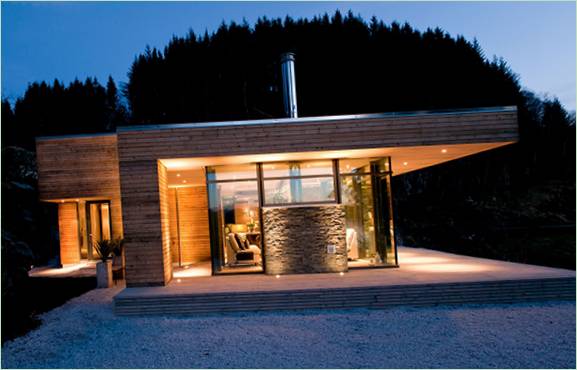 Cabane GJ-9 - Une cabane confortable dans le froid de la Norvège