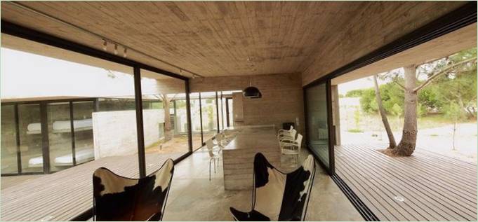 Projet de conception d'une maison par BAK Architects à Buenos Aires, Argentine