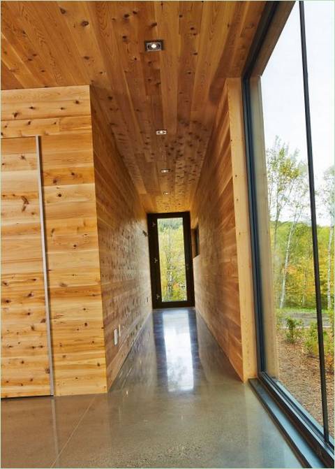 Conception d'une maison en bois à Québec