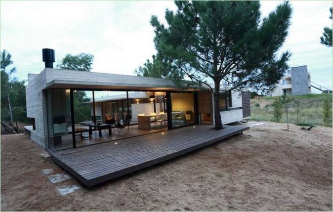 Projet de conception d'une maison par BAK Architects à Buenos Aires, Argentine