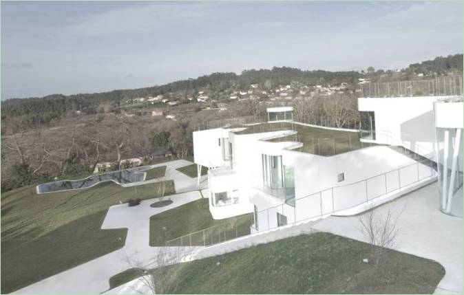 Style minimaliste - projet Casa V de Dosis, La Coruña, Espagne