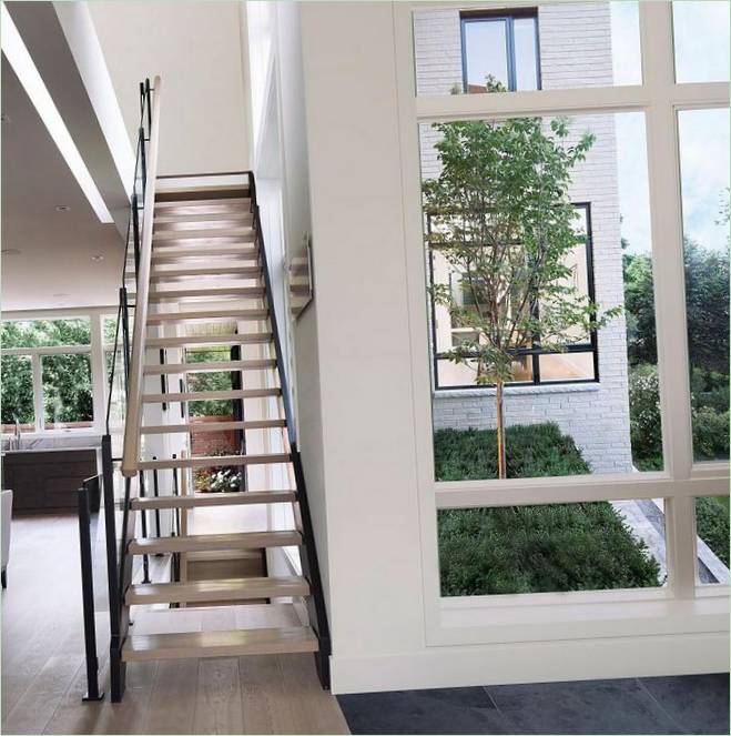 Escalier du foyer Westboro