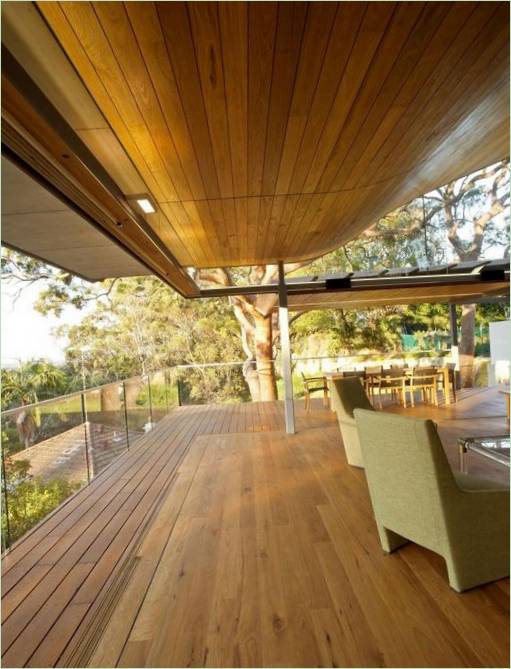 Intérieur de la Maison Angophora à Sydney