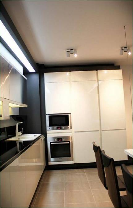 La belle unité de cuisine de l'appartement Home 07 en Bulgarie