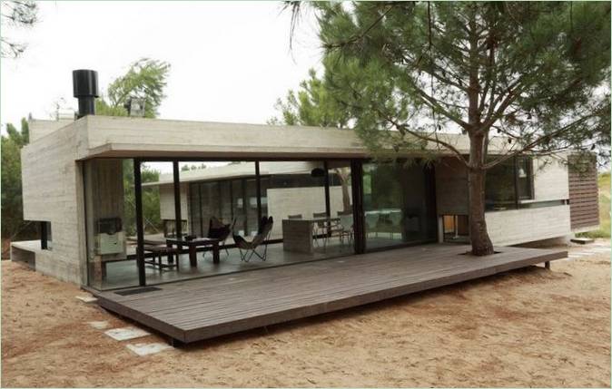 Projet de conception d'une maison par BAK Architects à Buenos Aires, Argentine