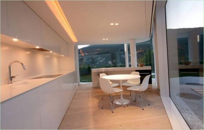 Coin cuisine à la maison par JM Architechture en Suisse