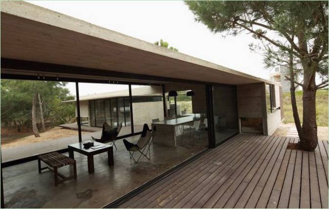 Projet de conception d'une maison par BAK Architects à Buenos Aires, Argentine