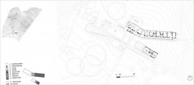 Plan de résidence Crook | Cup | Bow | Twist