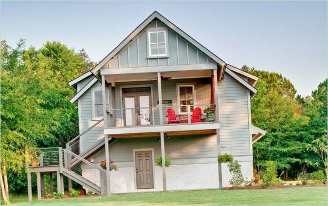 Extérieur du chalet par le groupe Middleton
