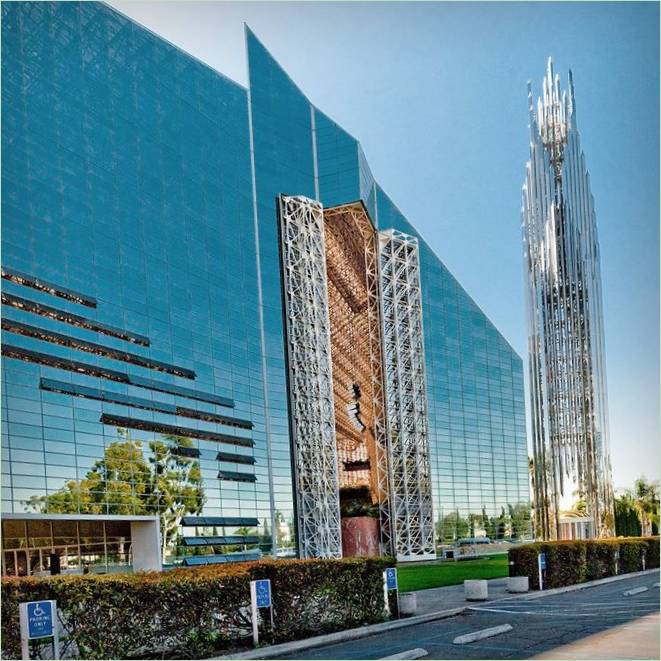 La cathédrale de cristal par Philip Johnson