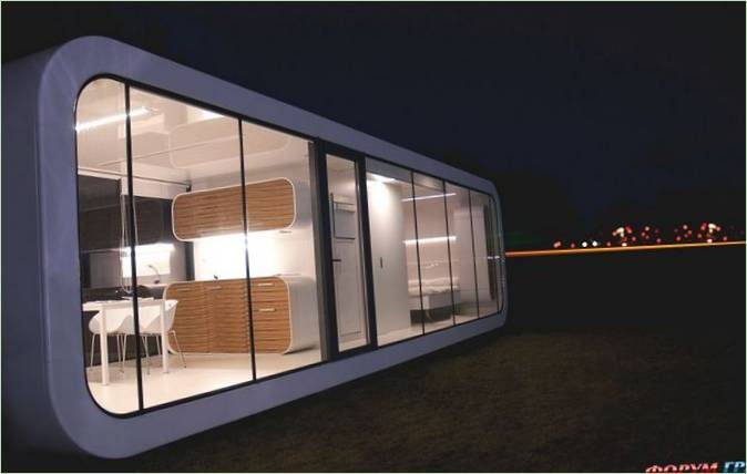 design contemporain -mobile home