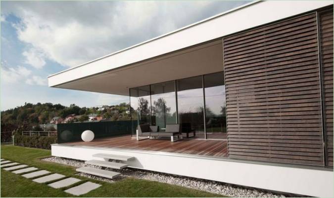 Intérieur de la maison avec piscine Haus SK en Autriche