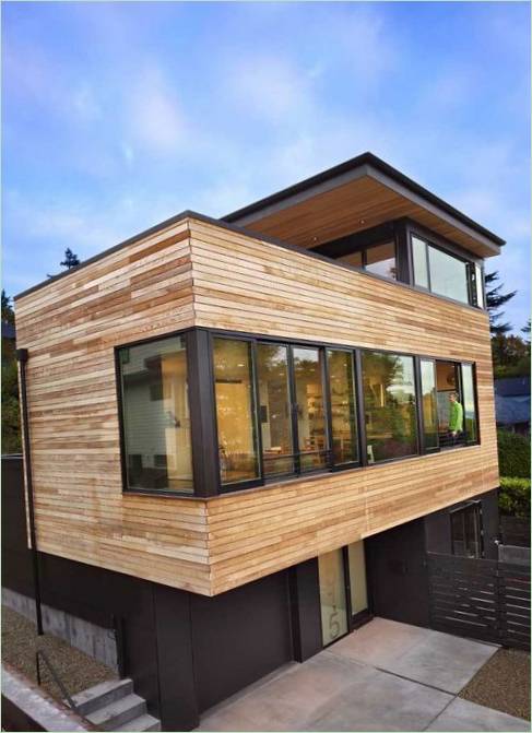 Une maison à vélo insolite à Seattle