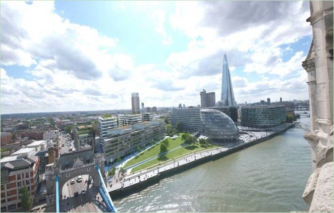 Extérieur d'une maison exclusive à Londres