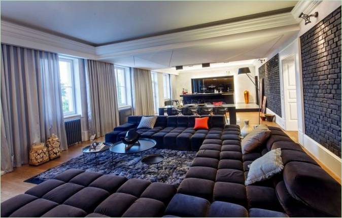 Design d'intérieur pour le salon de Man's Choice 2 en Slovaquie