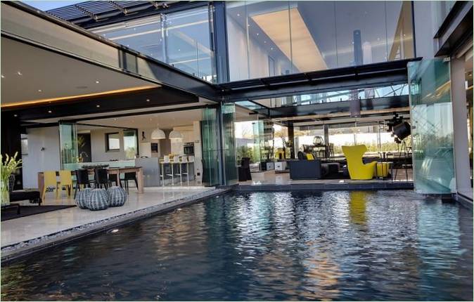 Maison de campagne avec piscine en Afrique du Sud