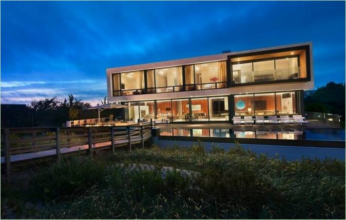 Résidence contemporaine en bord de mer de Daniel's Lane