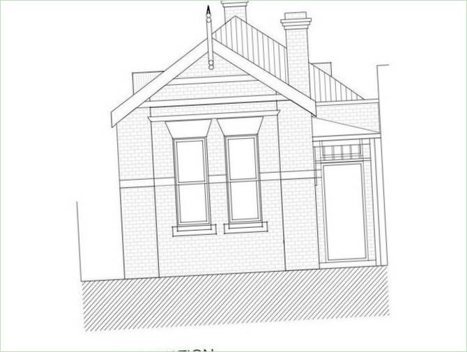Intérieur d'une maison d'habitation - Brunswick House à Victoria