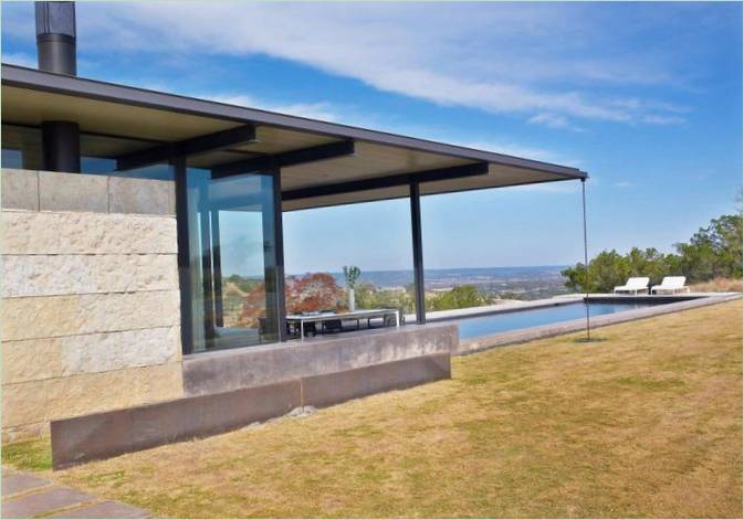 Une maison ranch au Texas par l'architecte Sara Story